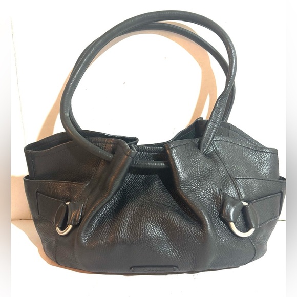Cole haan Black Leather Shoulder Bag - Picture 1 of 7